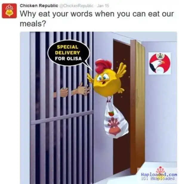 Photos: Nigerians Blast Chicken Republic For Mocking 